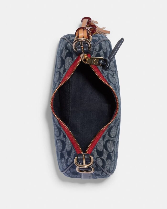 Coach Kleo Hobo In Signature Chambray - Image 3