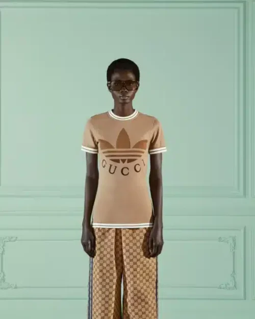 Adidas x Gucci Cotton T-Shirt