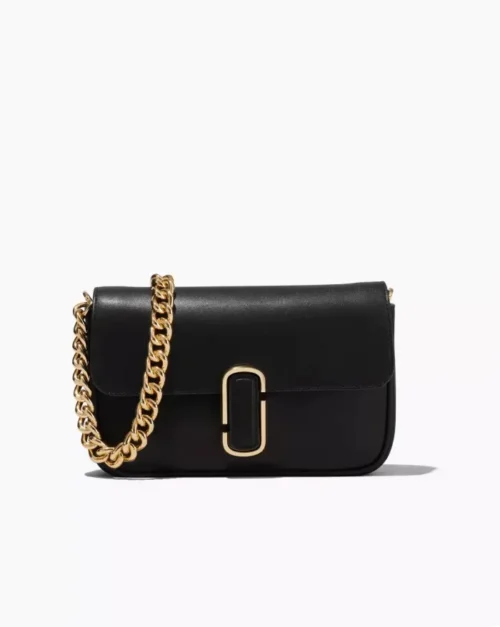 Marc Jacobs The J Marc Shoulder Bag In Black