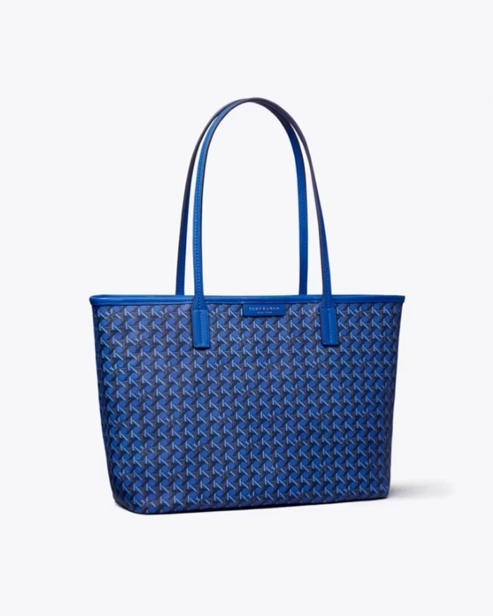 Tory Burch Small Ever-Ready Zip Tote, Blue - Image 2
