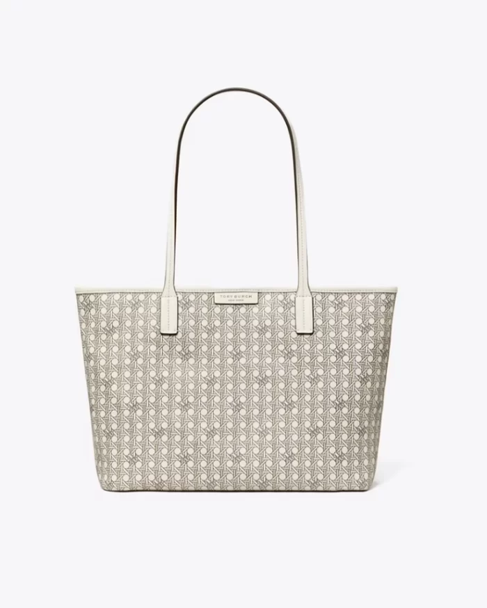 Tory Burch Small Ever-Ready Zip Tote, New Ivory