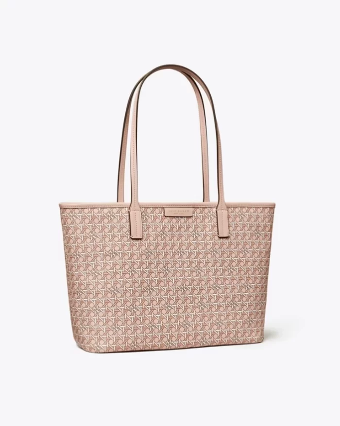 Tory Burch Small Ever-Ready Zip Tote, Winter Peach - Image 3