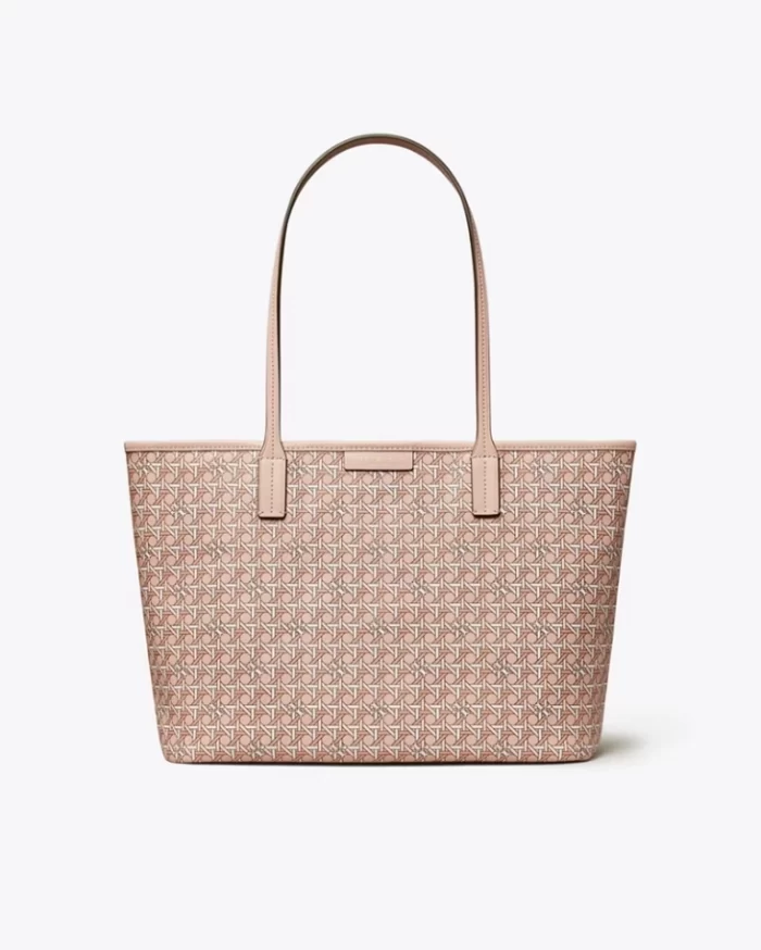 Tory Burch Small Ever-Ready Zip Tote, Winter Peach