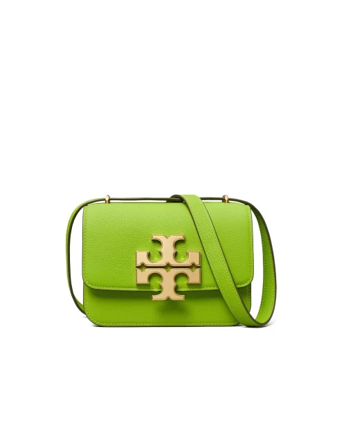 Tory Burch Eleanor Pebbled Small Convertible Shoulder Bag