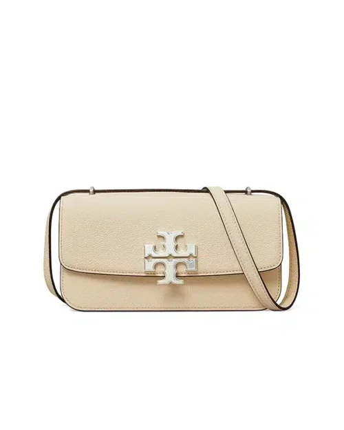 Tory Burch Small Eleanor Pebbled Rectangular Bag