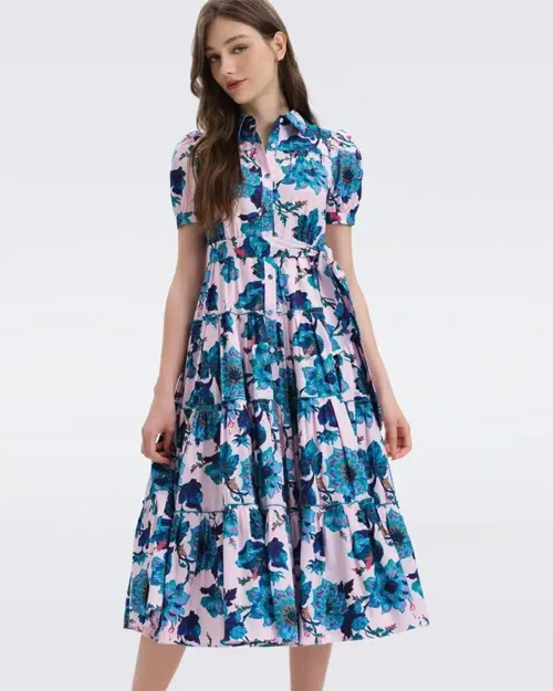 DVF Queena Cotton Dress