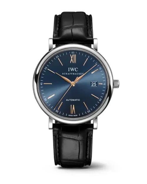 IWC Schaffhausen Portofino Automatic Blue Dial Men's Watch