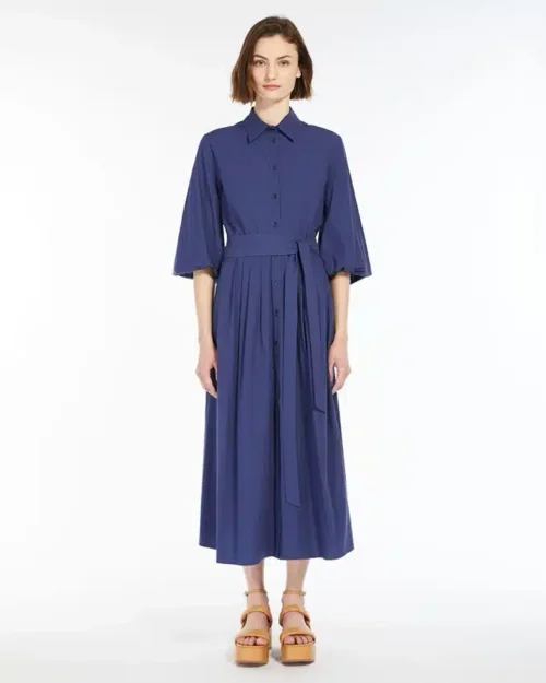 Weekend Max Mara Dress In Cotton Poplin