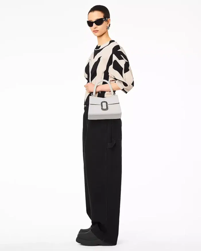 Marc Jacobs The St. Marc Top Handle In White - Image 2