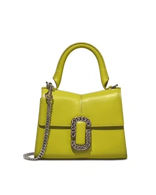 Marc Jacobs The St. Marc Mini Top Handle In Acid Lime