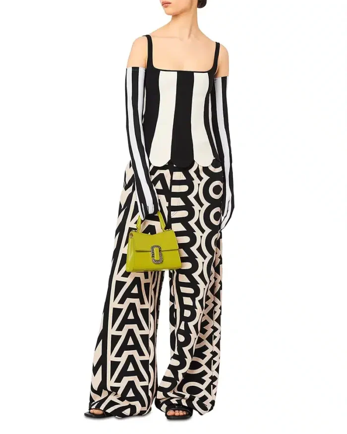Marc Jacobs The St. Marc Mini Top Handle In Acid Lime - Image 6