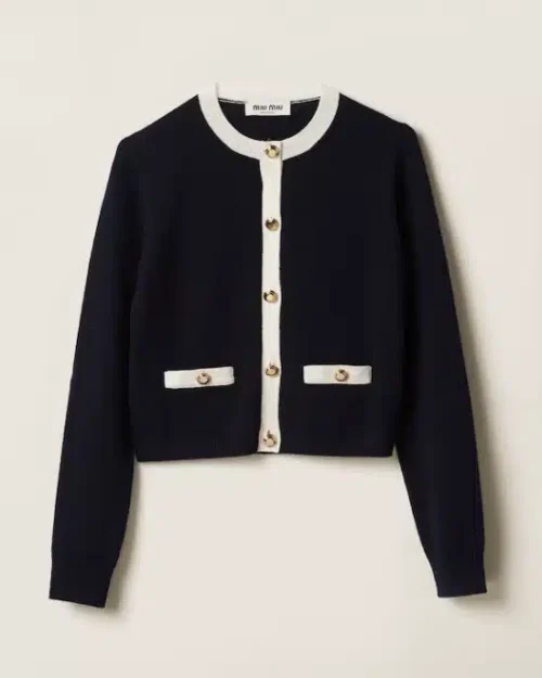 Miu Miu Cashmere Knit Cardigan