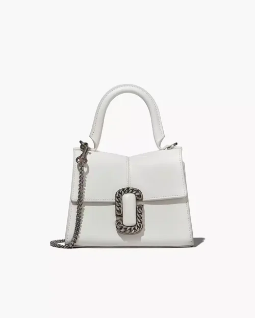 Marc Jacobs The St. Marc Mini Top Handle In White