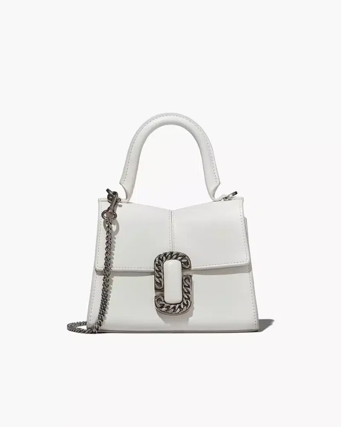 Marc Jacobs The St. Marc Mini Top Handle In White