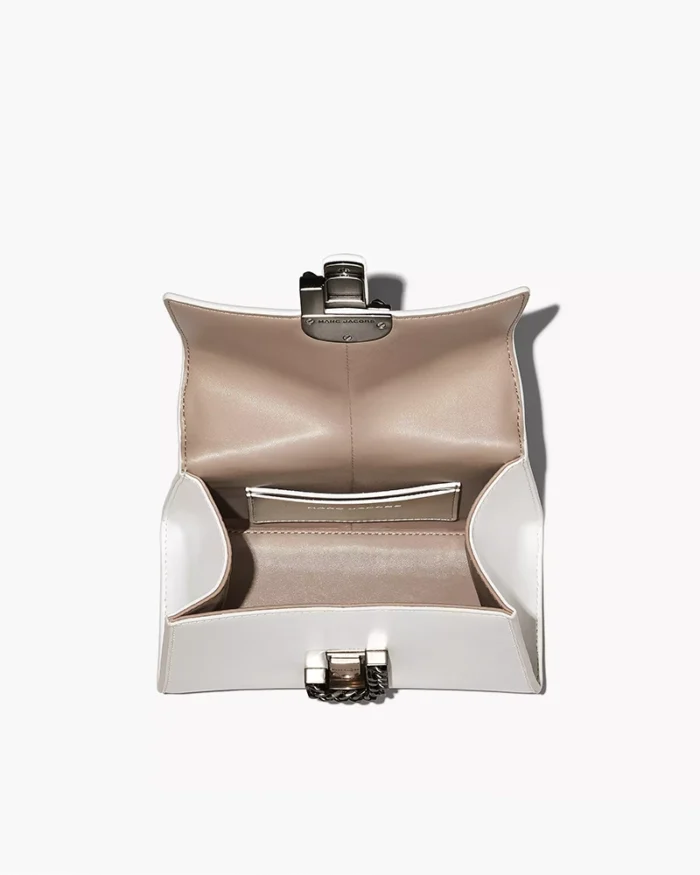Marc Jacobs The St. Marc Mini Top Handle In White - Image 6
