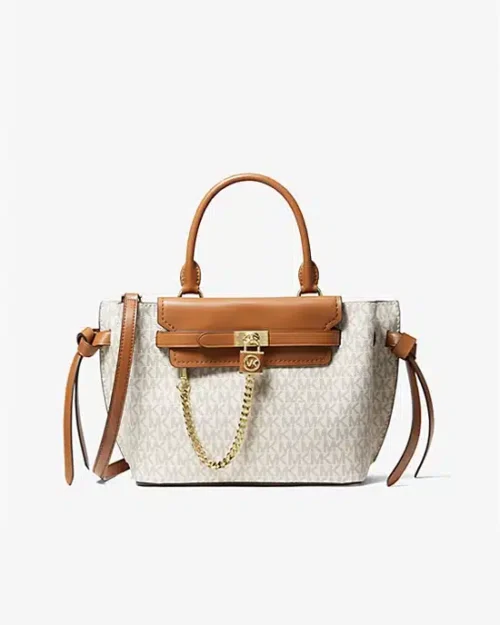 Michael Michael Kors Hamilton Legacy Small Logo Belted Satchel