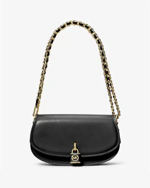 Michael Kors Mila Small Leather Shoulder Bag
