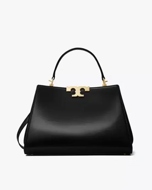 Tory Burch Eleanor Satchel In Black