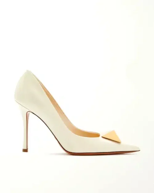 Valentino Garavani One Stud Patent Leather Pumps 100mm