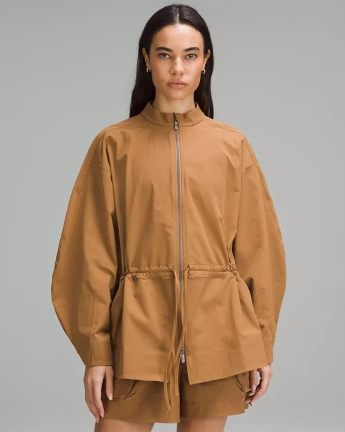 Lululemon Cinch-Waist Stretch Shirt Jacket