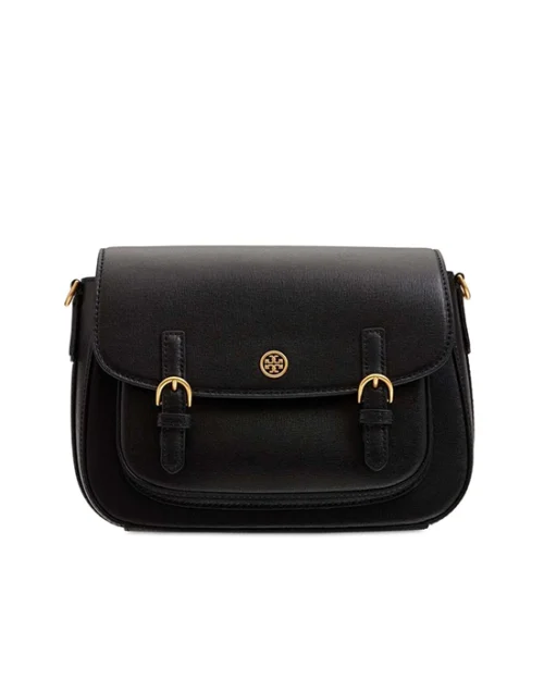 Tory Burch Robinson Leather Messenger Bag