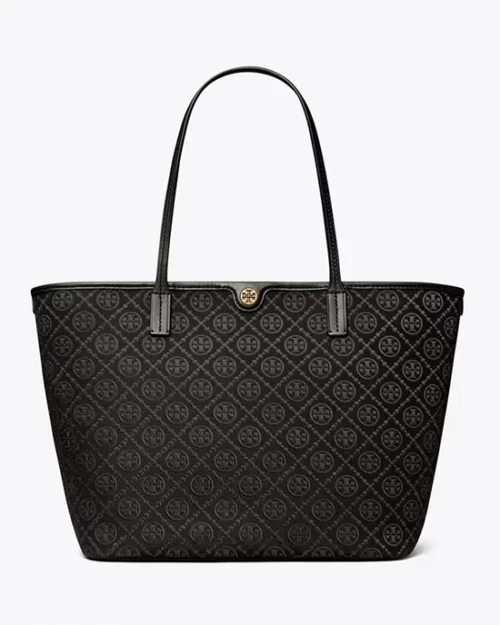 Tory Burch T Monogram Zip Tote