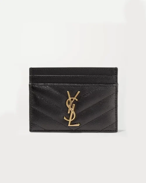 Saint Laurent Monogram Quilted Cardholder