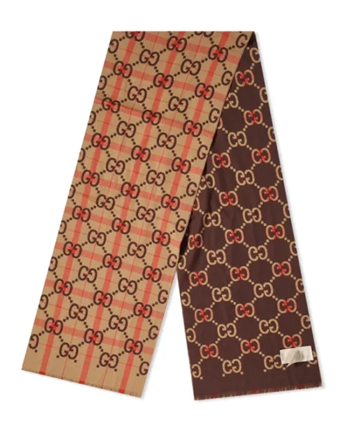 Gucci Jumbo GG Wool Scarf