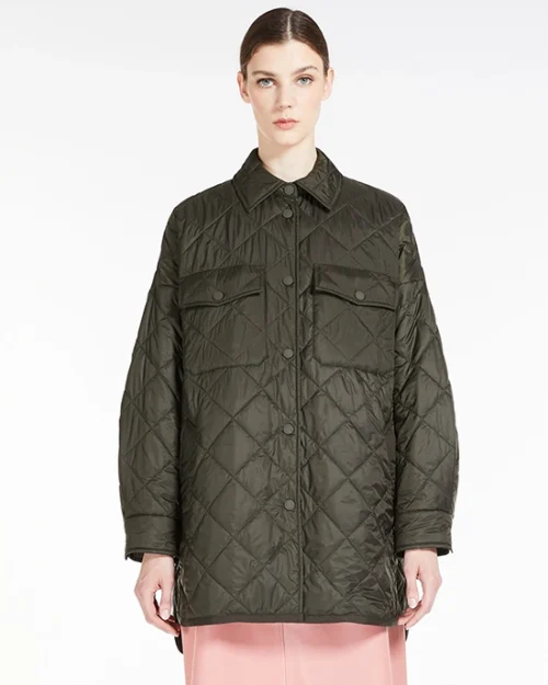 Weekend Max Mara Burano Jacket in Khaki