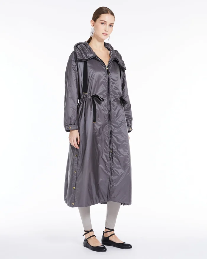 Max Mara The Cube Water-Repellent Canvas Parka - Image 2