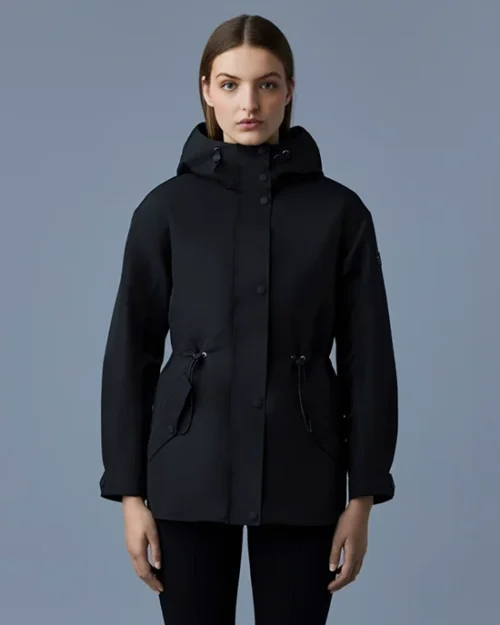 Mackage CARRIE Short 2-In-1 Rain Parka With Removable Liner