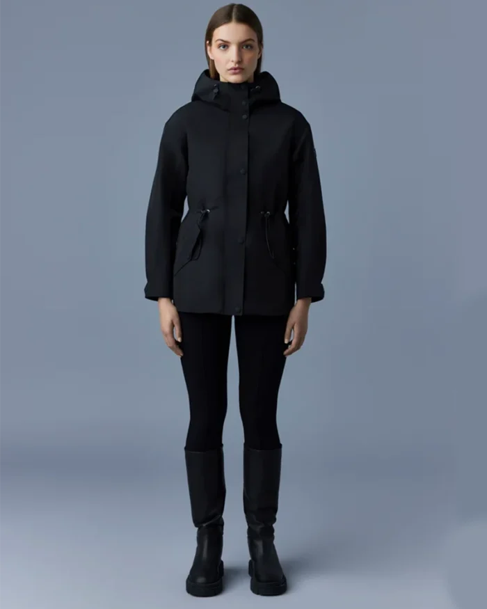 Mackage CARRIE Short 2-In-1 Rain Parka With Removable Liner - Image 3