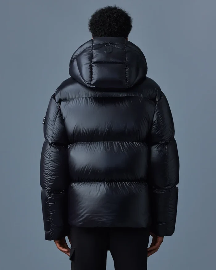 Mackage Lustrous Light Down Jacket With Hood - Image 5