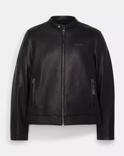 Coach Leather Racer Jacket