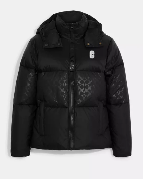 Coach Outlet Colorblock Down Jacket
