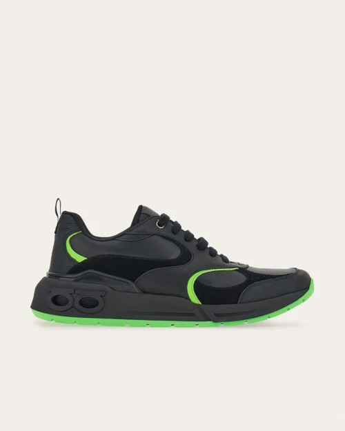 Ferragam Sneaker With Color Inserts