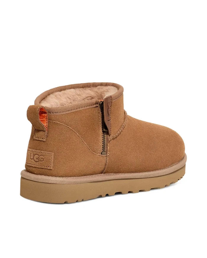 Ugg Classic Ultra Mini Zip Boots - Image 4