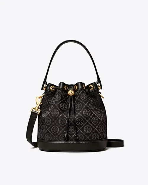 Tory Burch T Monogram Bucket Bag