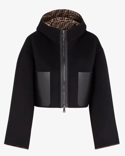 Fendi Black Wool Jacket