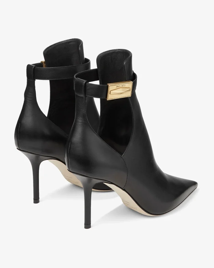 Jimmy Choo Nell Ankle Boot 85 In Black - Image 3