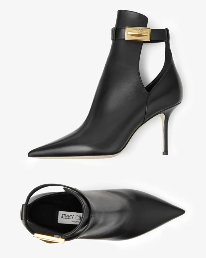 Jimmy Choo Nell Ankle Boot 85 In Black - Image 6