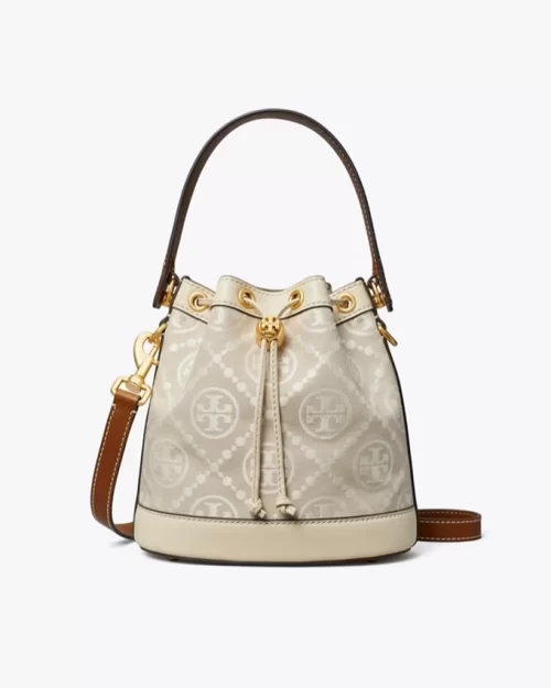 Tory Burch T Monogram Bucket Bag