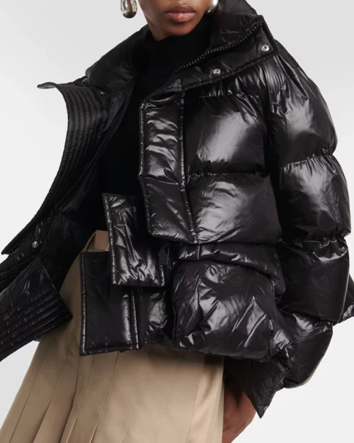 Sacai Oversized Layered Puffer Jacket