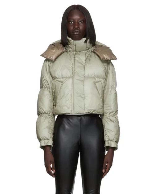 Sacai Khaki Quilted Jacket