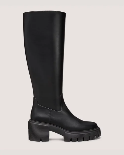 Stuart Weitzman Smooth Leather Soho Knee-High Boot