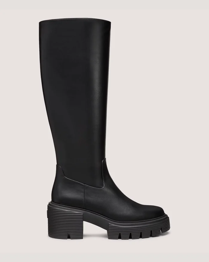 Stuart Weitzman Smooth Leather Soho Knee-High Boot